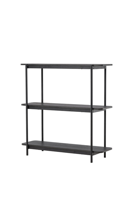 Heim Regal - schwarz/MDF - Regale - ALVAHOME