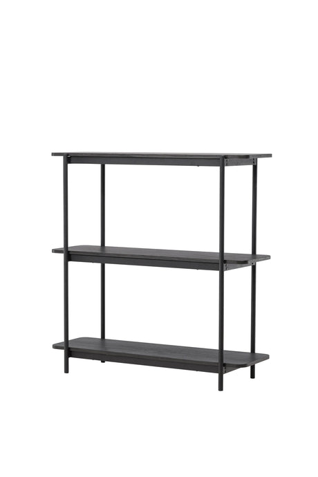 Heim Regal - schwarz/MDF - Regale - ALVAHOME