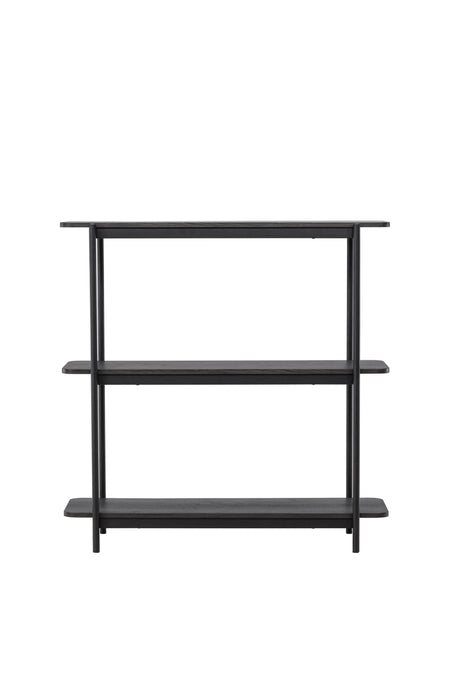 Heim Regal - schwarz/MDF - Regale - ALVAHOME