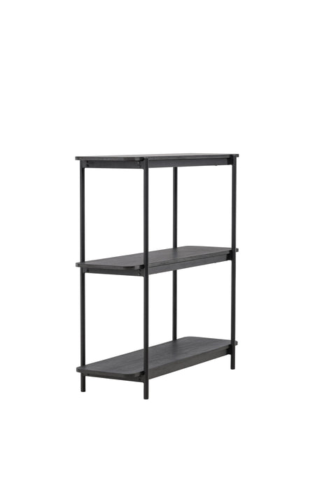 Heim Regal - schwarz/MDF - Regale - ALVAHOME