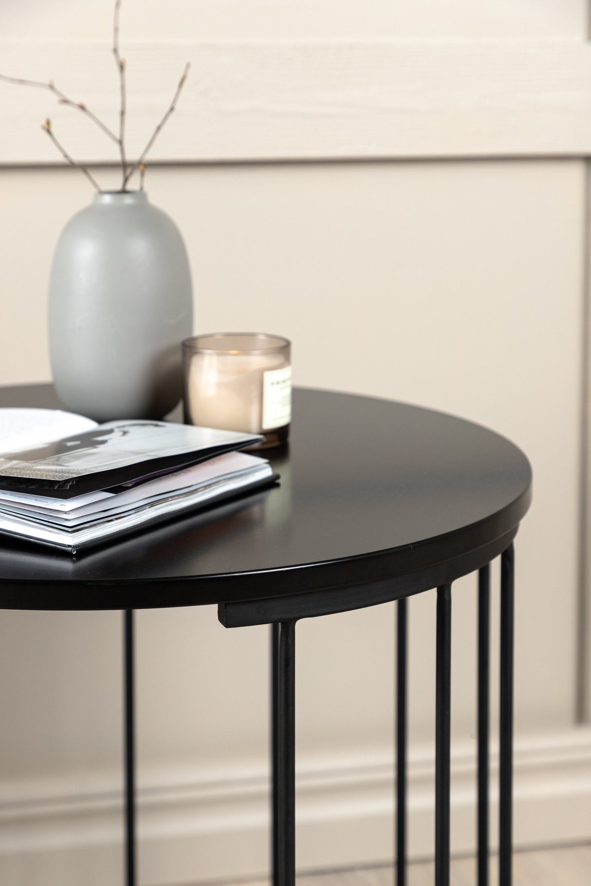 Hobart Couchtisch - schwarz/MDF - Couchtische - ALVAHOME