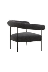 Hökåsen x Josefin Lustig Sessel - dunkelgrau/Bouclé - Sessel - ALVAHOME