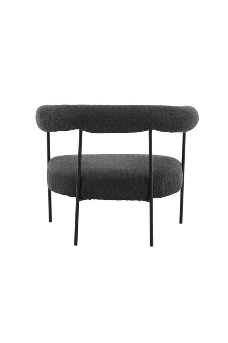 Hökåsen x Josefin Lustig Sessel - dunkelgrau/Bouclé - Sessel - ALVAHOME