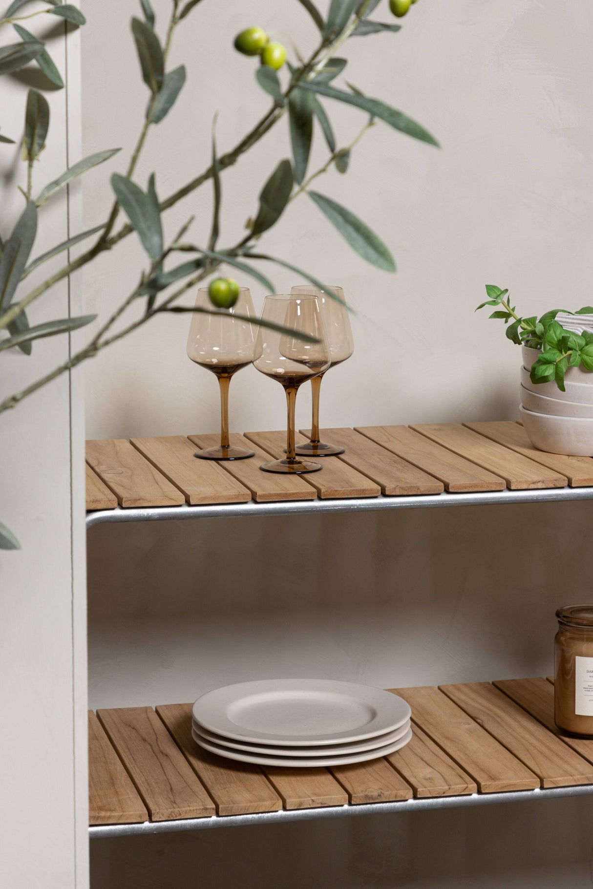 Holmsund Outdoor - Beistelltisch - natur/Teak - Outdoor - Beistelltische - ALVAHOME