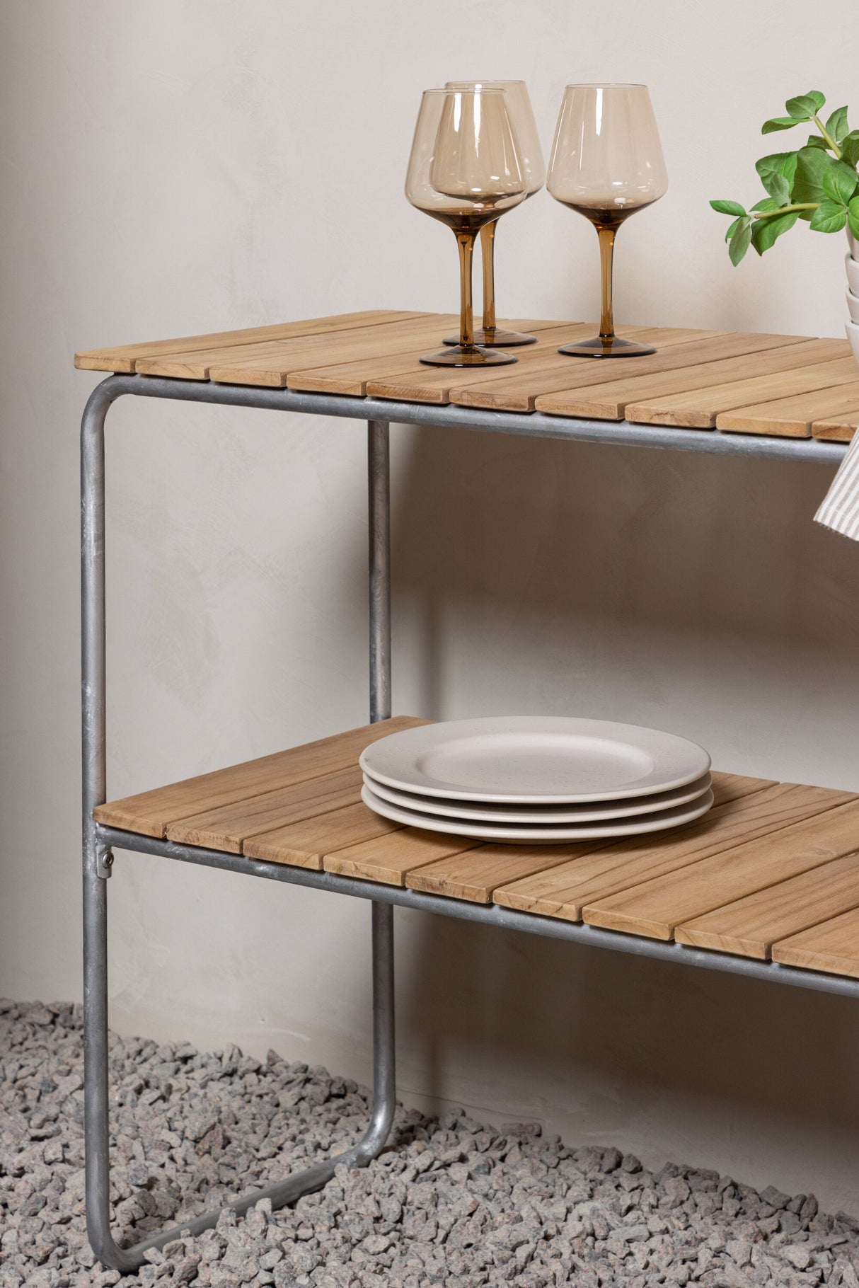 Holmsund Outdoor - Beistelltisch - natur/Teak - Outdoor - Beistelltische - ALVAHOME