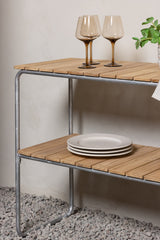 Holmsund Outdoor - Beistelltisch - natur/Teak - Outdoor - Beistelltische - ALVAHOME