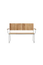 Holmsund Outdoor - Sitzbank - natur/Teak - Outdoor - Sitzbänke - ALVAHOME