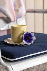 Holmsund Outdoor - Sitzpolster - blau/Polyester - Outdoor - Sitzpölster - ALVAHOME