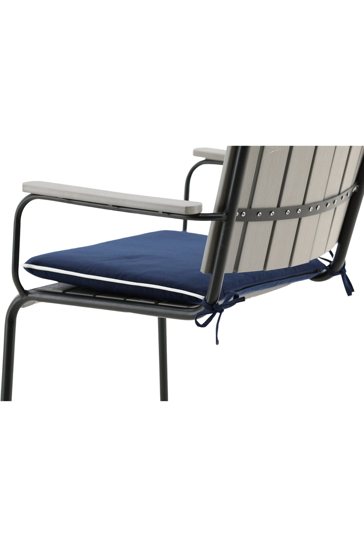Holmsund Outdoor - Sitzpolster - blau/Polyester - Outdoor - Sitzpölster - ALVAHOME