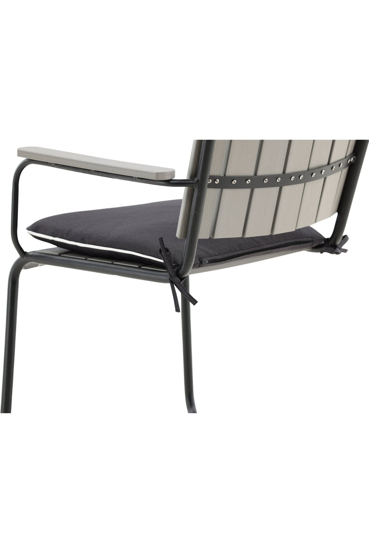 Holmsund Outdoor - Sitzpolster - dunkelgrau/Polyester - Outdoor - Sitzpölster - ALVAHOME