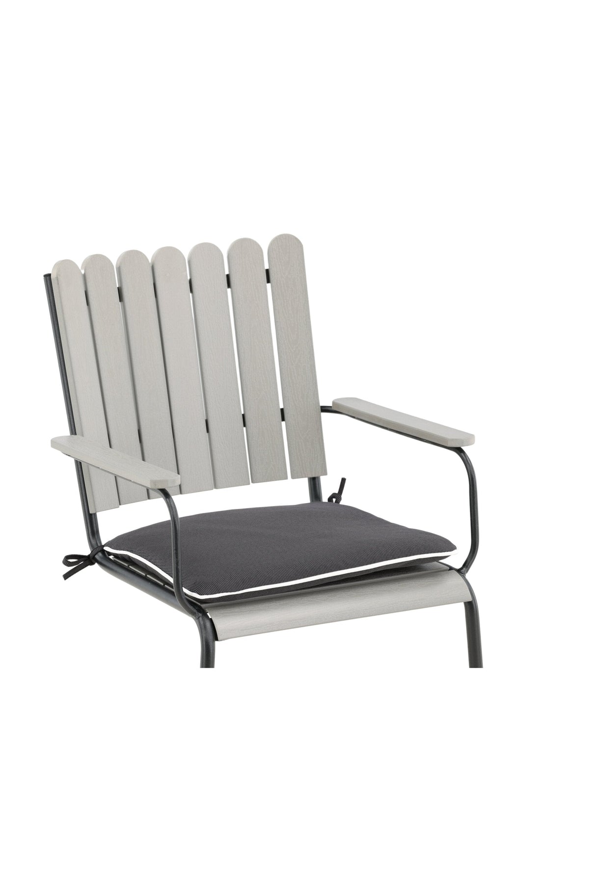 Holmsund Outdoor - Sitzpolster - dunkelgrau/Polyester - Outdoor - Sitzpölster - ALVAHOME