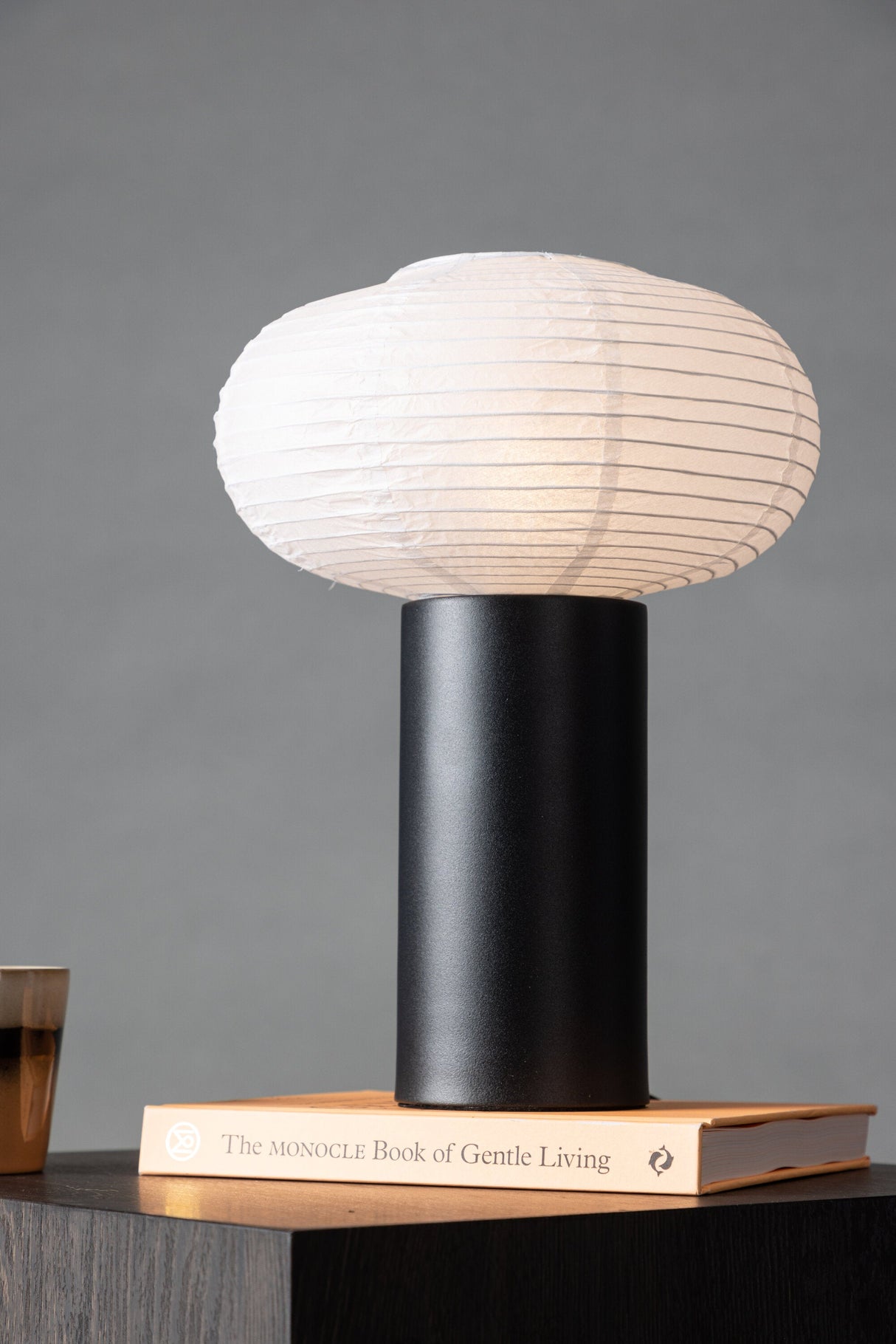 Hovfjället Tischlampe - schwarz/Papier - Tischlampen - ALVAHOME