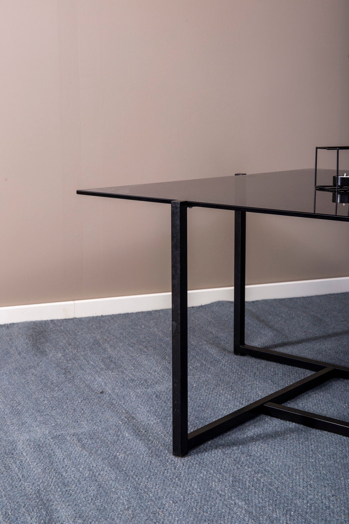 Hybrid Couchtisch - grau/Glas - Couchtische - ALVAHOME