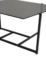 Hybrid Couchtisch - grau/Glas - Couchtische - ALVAHOME