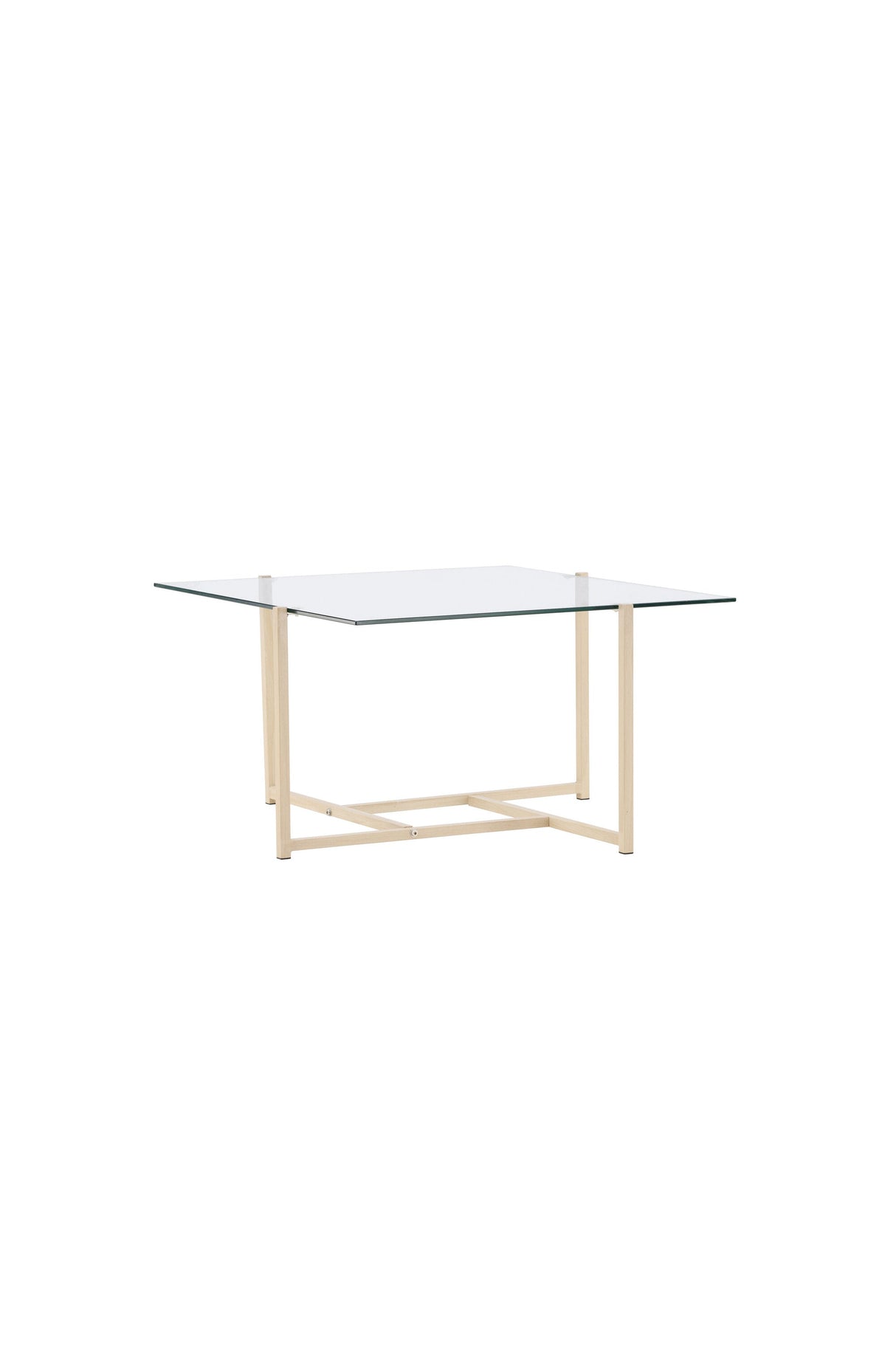 Hybrid Couchtisch - klar/MDF - Couchtische - ALVAHOME
