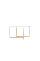 Hybrid Couchtisch - klar/MDF - Couchtische - ALVAHOME