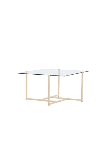 Hybrid Couchtisch - klar/MDF - Couchtische - ALVAHOME