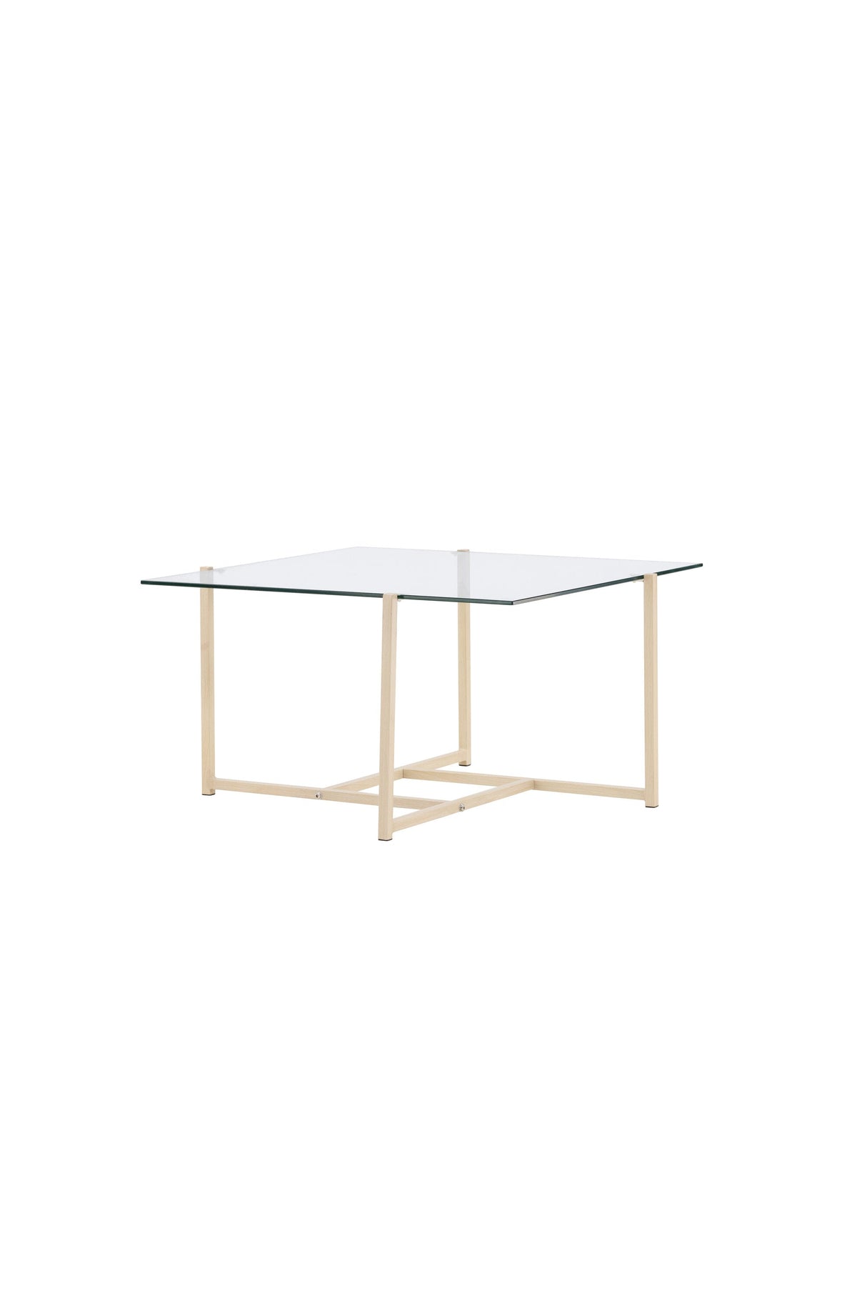 Hybrid Couchtisch - klar/MDF - Couchtische - ALVAHOME