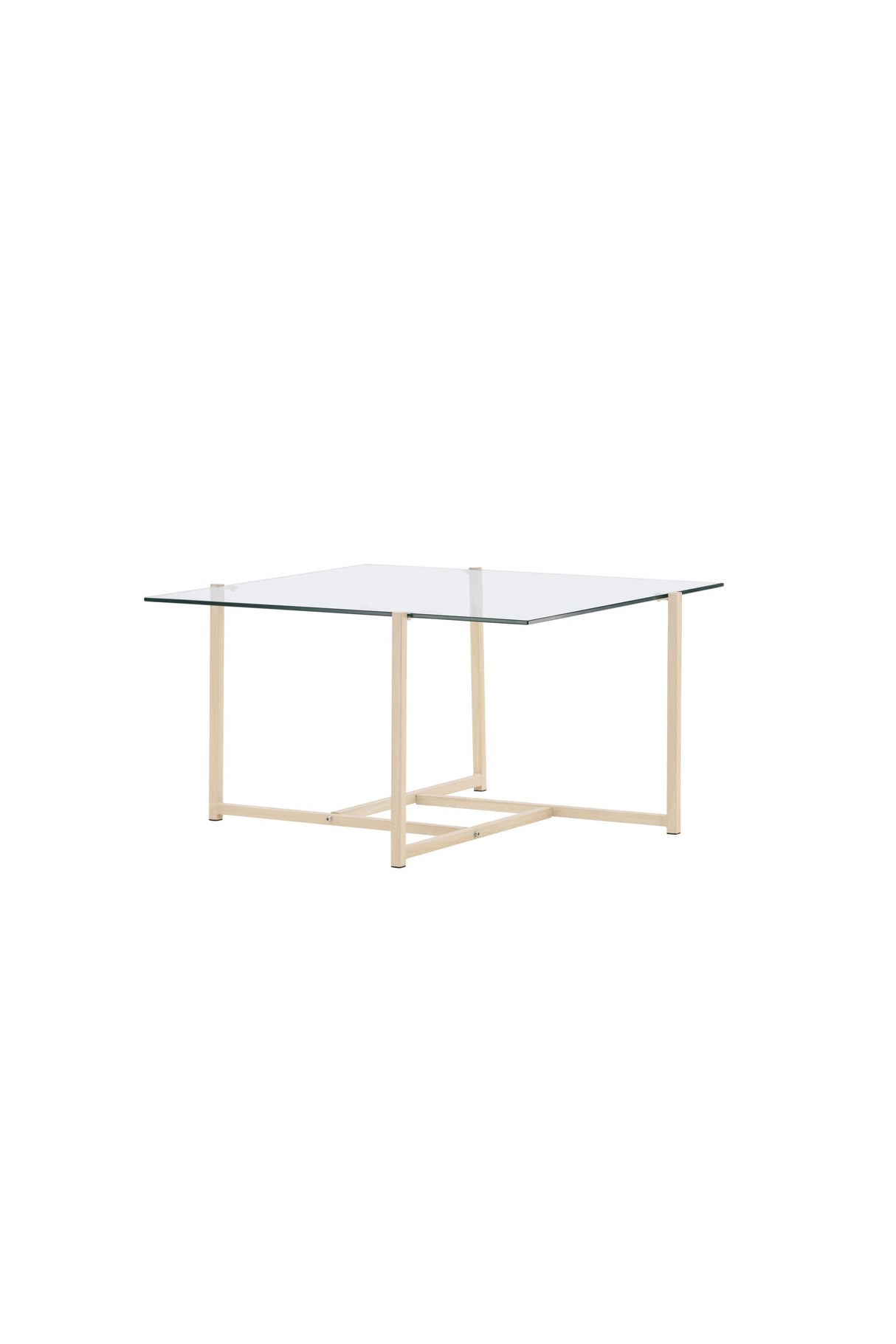 Hybrid Couchtisch - klar/MDF - Couchtische - ALVAHOME