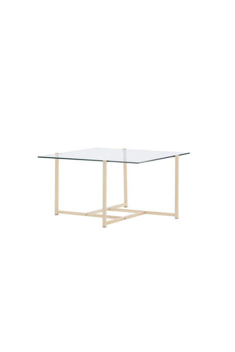 Hybrid Couchtisch - klar/MDF - Couchtische - ALVAHOME