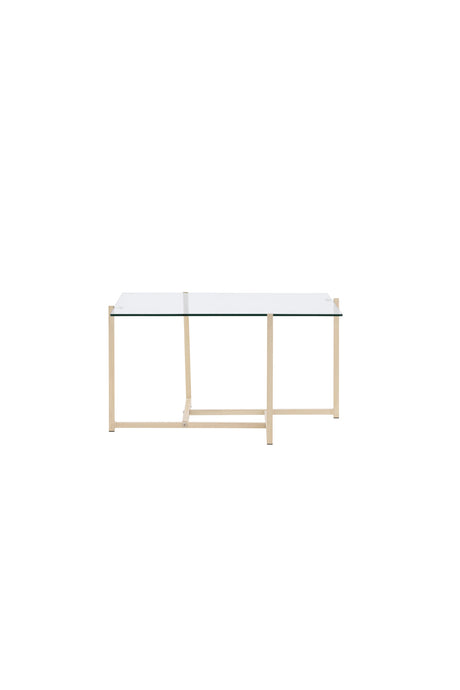 Hybrid Couchtisch - klar/MDF - Couchtische - ALVAHOME