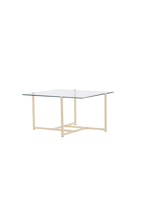 Hybrid Couchtisch - klar/MDF - Couchtische - ALVAHOME