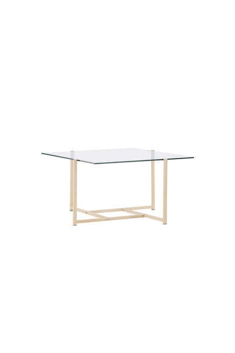 Hybrid Couchtisch - klar/MDF - Couchtische - ALVAHOME