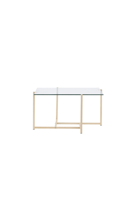 Hybrid Couchtisch - klar/MDF - Couchtische - ALVAHOME