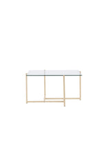Hybrid Couchtisch - klar/MDF - Couchtische - ALVAHOME