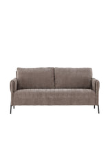 Indigo 2 - Sitzer Sofa - beige/Polyester - 2 - Sitzer Sofas - ALVAHOME