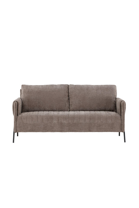 Indigo 2 - Sitzer Sofa - beige/Polyester - 2 - Sitzer Sofas - ALVAHOME