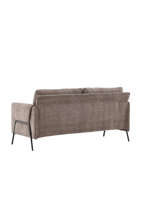 Indigo 2 - Sitzer Sofa - beige/Polyester - 2 - Sitzer Sofas - ALVAHOME