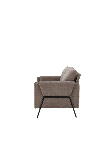Indigo 2 - Sitzer Sofa - beige/Polyester - 2 - Sitzer Sofas - ALVAHOME