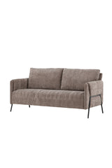 Indigo 2 - Sitzer Sofa - beige/Polyester - 2 - Sitzer Sofas - ALVAHOME
