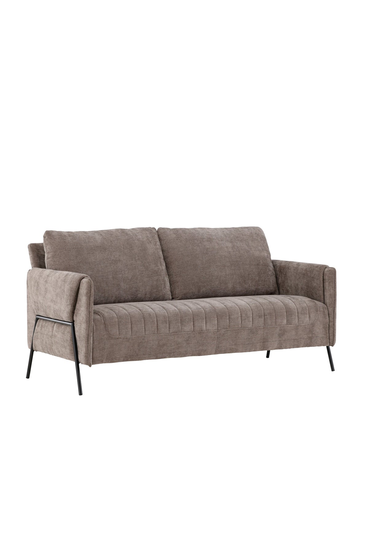Indigo 2 - Sitzer Sofa - beige/Polyester - 2 - Sitzer Sofas - ALVAHOME