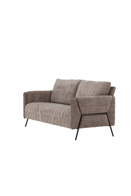 Indigo 2 - Sitzer Sofa - beige/Polyester - 2 - Sitzer Sofas - ALVAHOME