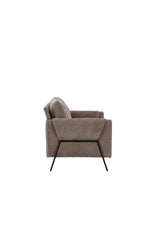 Indigo 2 - Sitzer Sofa - beige/Polyester - 2 - Sitzer Sofas - ALVAHOME