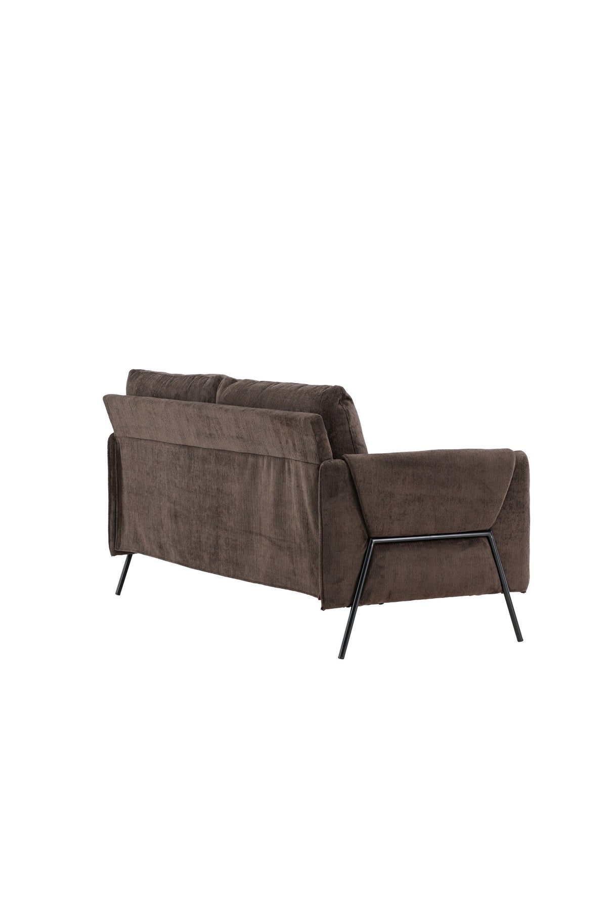 Indigo 2 - Sitzer Sofa - braun/Polyester - 2 - Sitzer Sofas - ALVAHOME