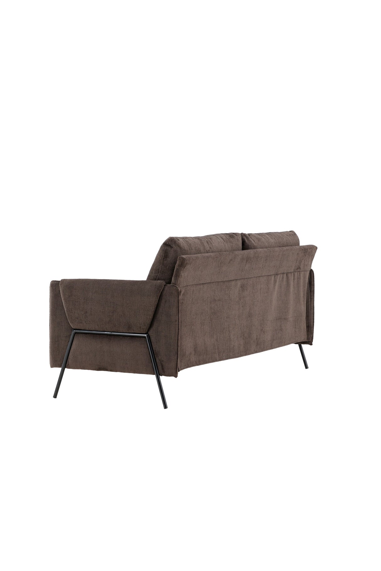 Indigo 2 - Sitzer Sofa - braun/Polyester - 2 - Sitzer Sofas - ALVAHOME