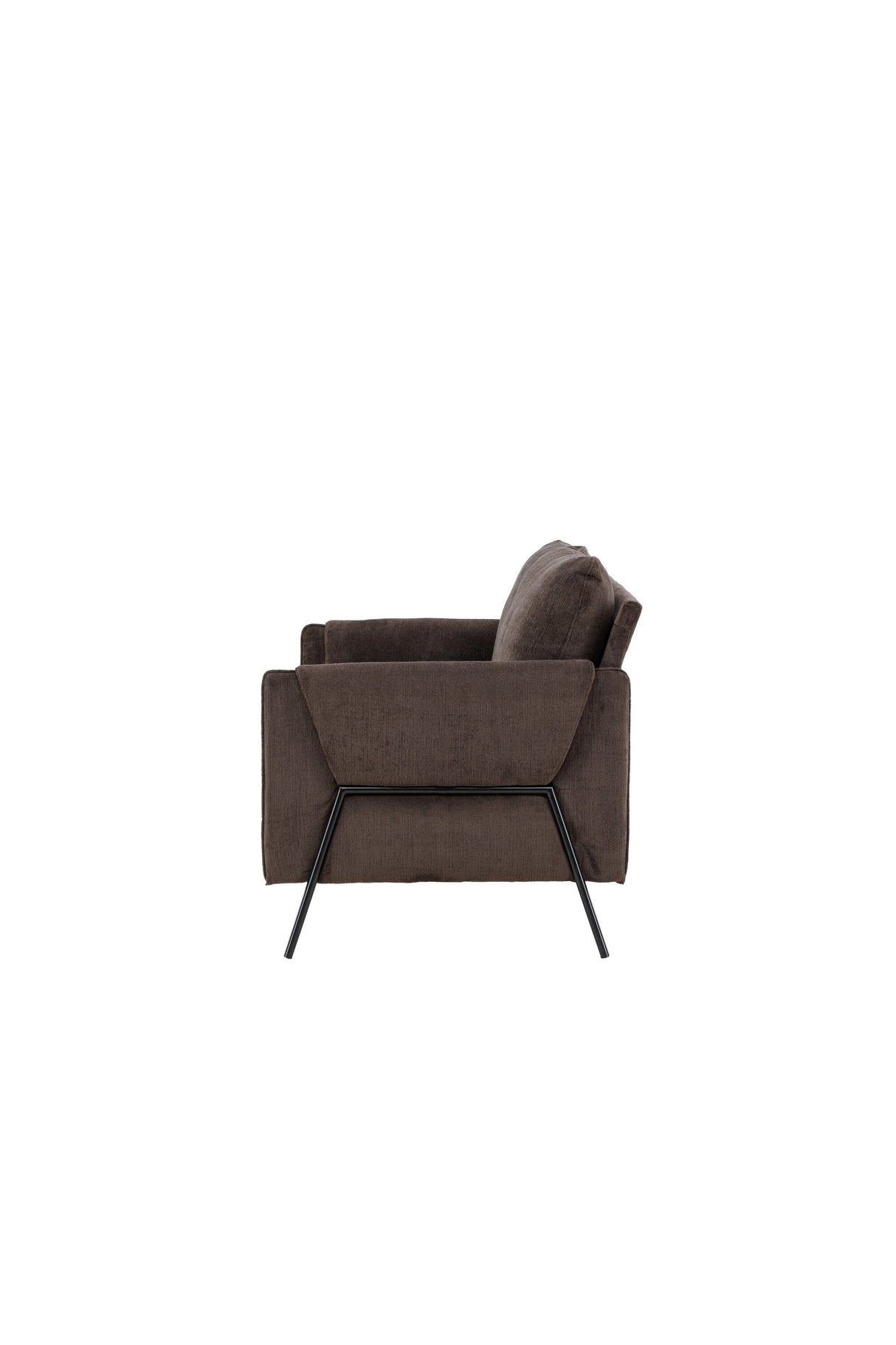 Indigo 2 - Sitzer Sofa - braun/Polyester - 2 - Sitzer Sofas - ALVAHOME