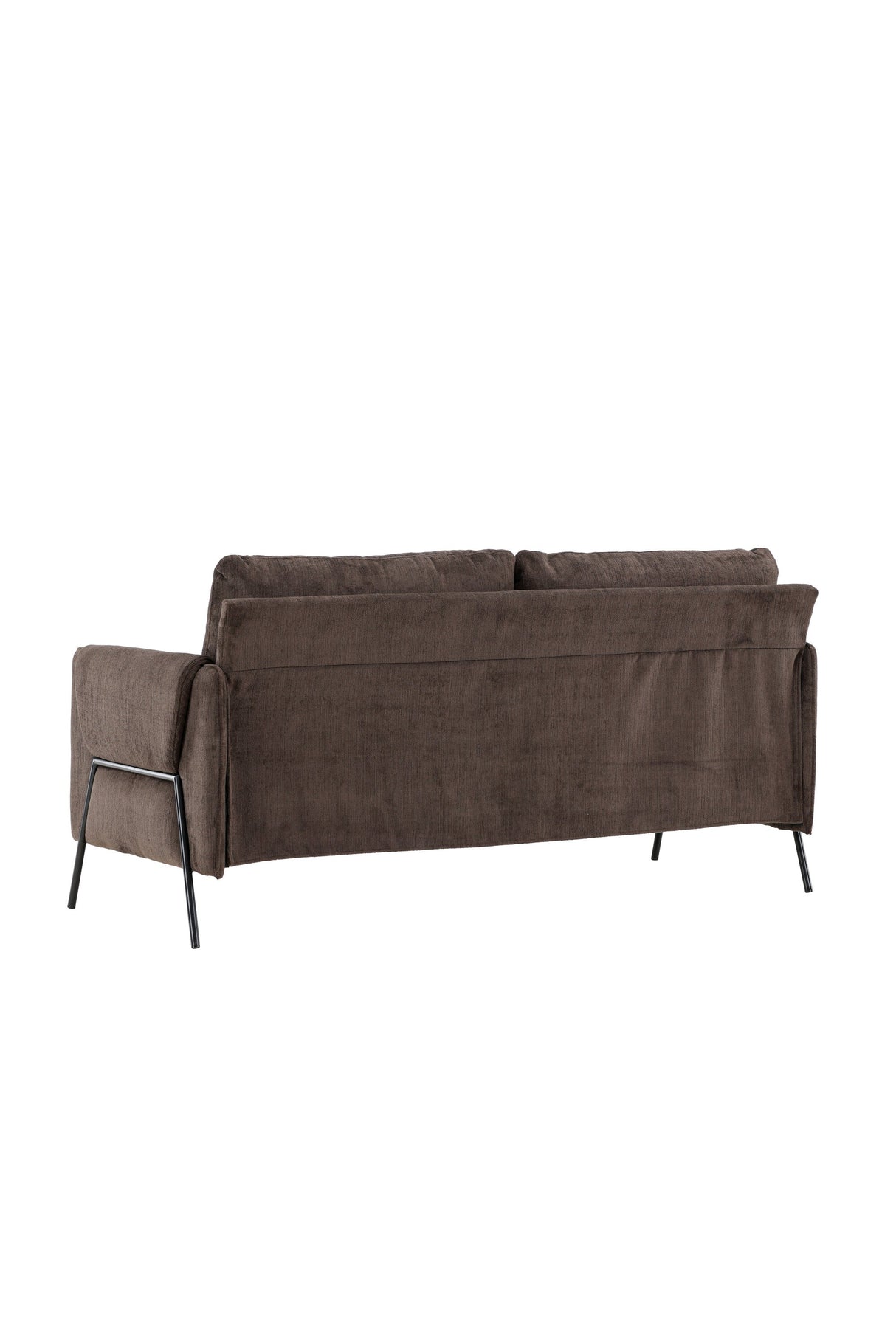 Indigo 2 - Sitzer Sofa - braun/Polyester - 2 - Sitzer Sofas - ALVAHOME