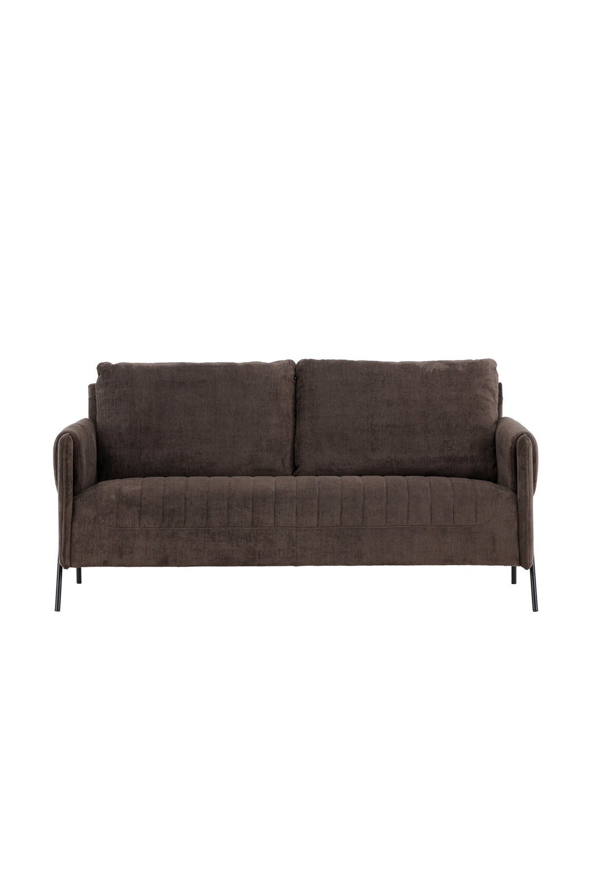Indigo 2 - Sitzer Sofa - braun/Polyester - 2 - Sitzer Sofas - ALVAHOME