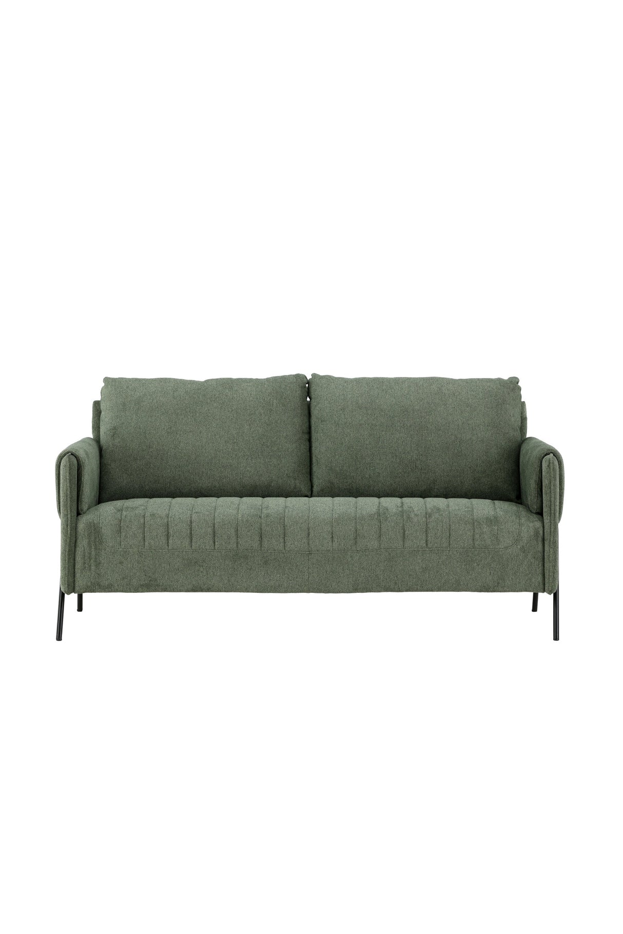 Indigo 2 - Sitzer Sofa - grün/Polyester - 2 - Sitzer Sofas - ALVAHOME