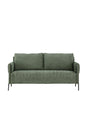 Indigo 2 - Sitzer Sofa - grün/Polyester - 2 - Sitzer Sofas - ALVAHOME