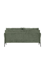 Indigo 2 - Sitzer Sofa - grün/Polyester - 2 - Sitzer Sofas - ALVAHOME