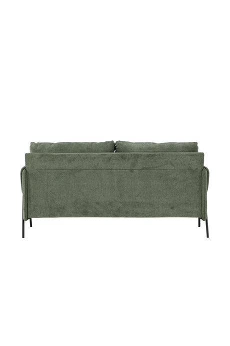 Indigo 2 - Sitzer Sofa - grün/Polyester - 2 - Sitzer Sofas - ALVAHOME