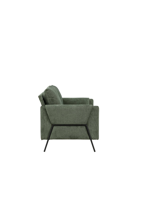 Indigo 2 - Sitzer Sofa - grün/Polyester - 2 - Sitzer Sofas - ALVAHOME