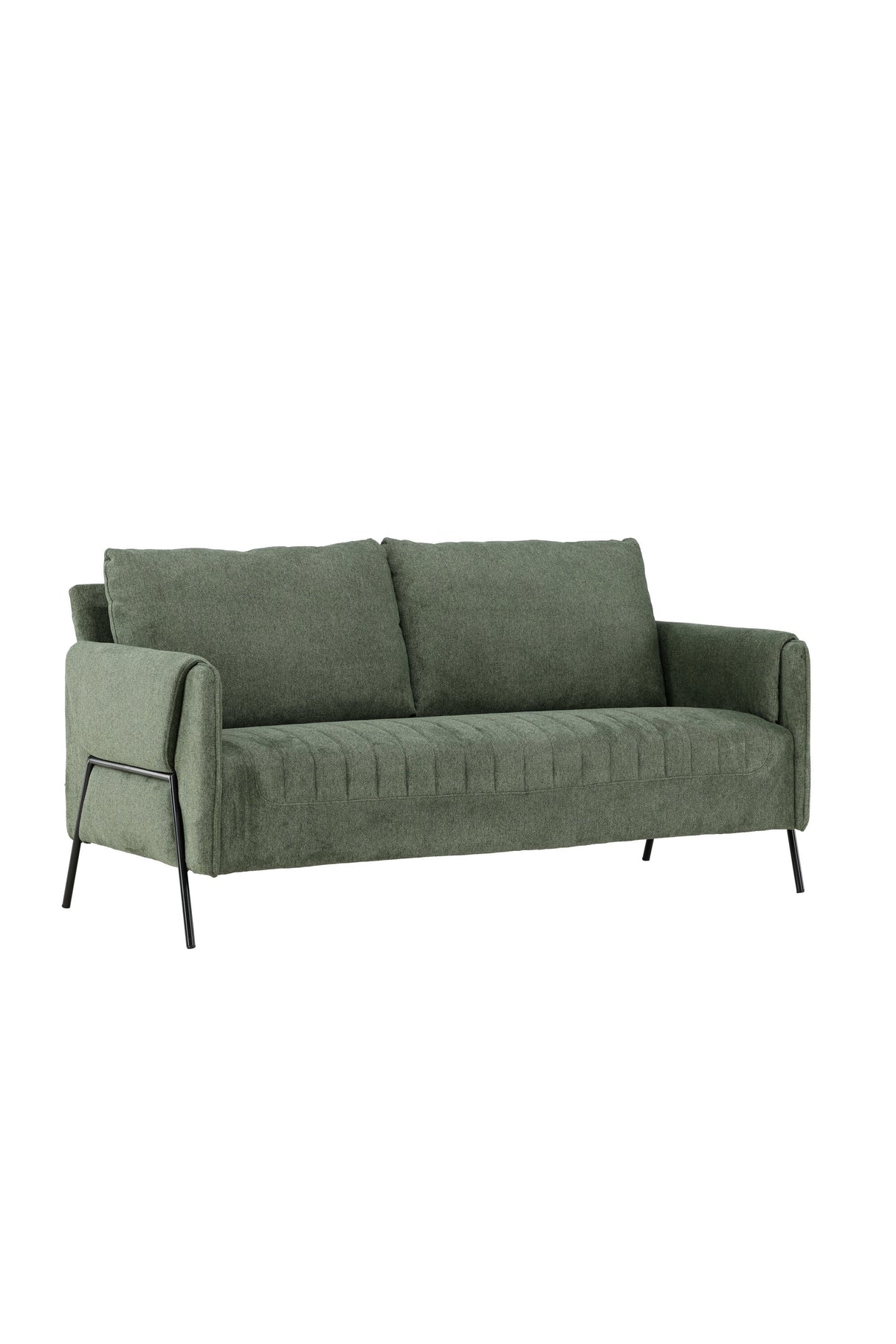 Indigo 2 - Sitzer Sofa - grün/Polyester - 2 - Sitzer Sofas - ALVAHOME