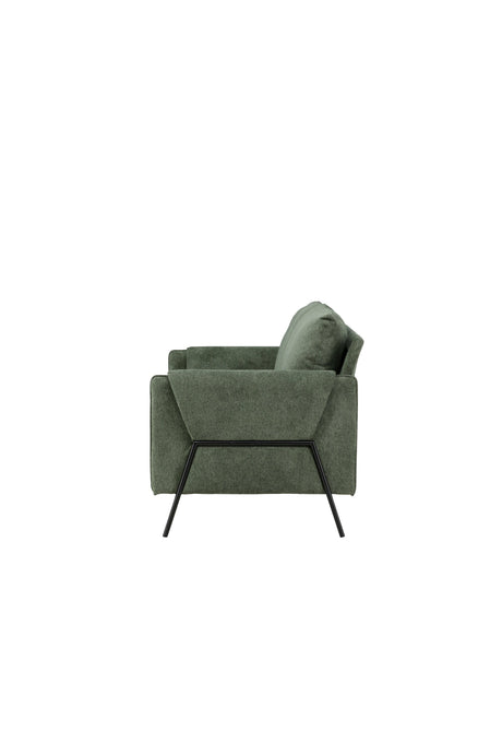 Indigo 2 - Sitzer Sofa - grün/Polyester - 2 - Sitzer Sofas - ALVAHOME
