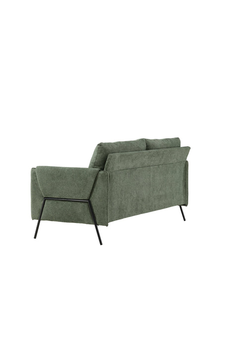 Indigo 2 - Sitzer Sofa - grün/Polyester - 2 - Sitzer Sofas - ALVAHOME